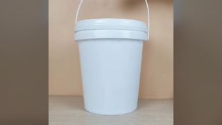 19L Plastic Bucket Storage Solution