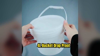 4L Durable Food Storage Bucket