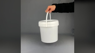 Durable 5L Plastic Paint Bucket Heat Resistant