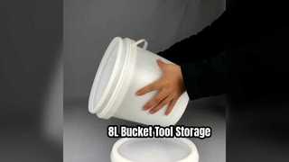 8L Heavy Duty Storage Bucket Tool Organizer