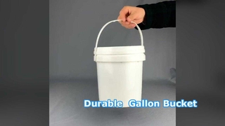  Gallon Plastic Bucket Durable Food Grade Packaging