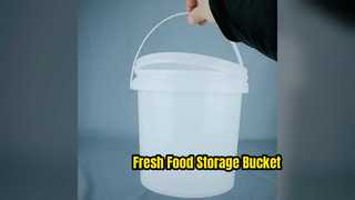 2L Food Grade Plastic Bucket Fresh Food Storage