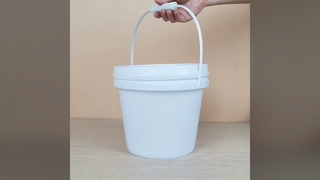8L Plastic Bucket Durable & Leakproof