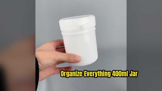 400ml Plastic Jar Storage Solution