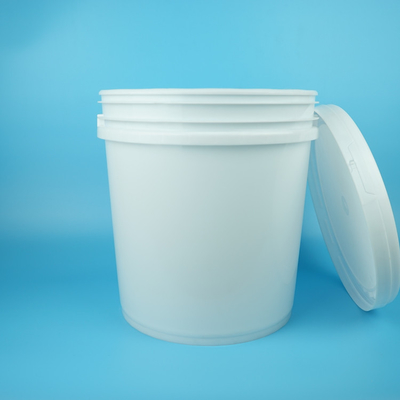 Lid And Handle Round Plastic Bucket 16.5 Liter For Latex Paint