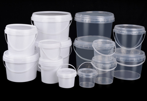 Customizable Transparent Plastic Bucket Capacity Woven Bag PE Bag Packaging