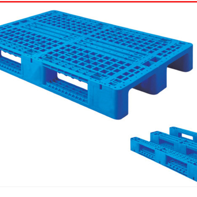 Nine Foot Style Stackable Plastic Pallet Reusable Corrosion Resistant