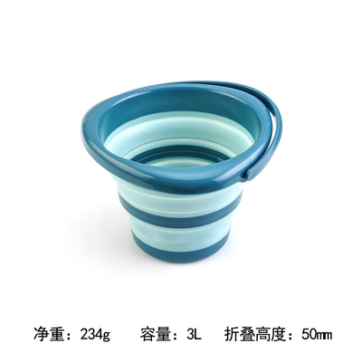 Convenient Foldable Plastic Bucket Multi-functional for Home and Outdoor Applications