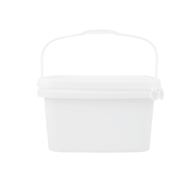 1.2 Kg Square Plastic Container Made with 100% Raw Materials PP