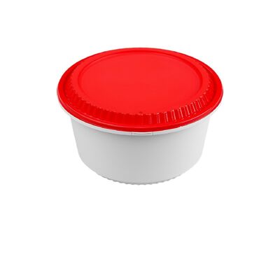 PP Disposable Round Food Containers with Snap Lock Lid