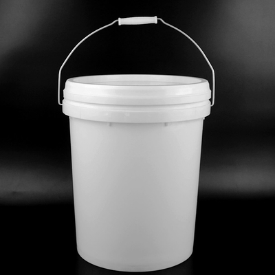 ISO9001 Standard White 5 Gallon Storage Bucket With Lid