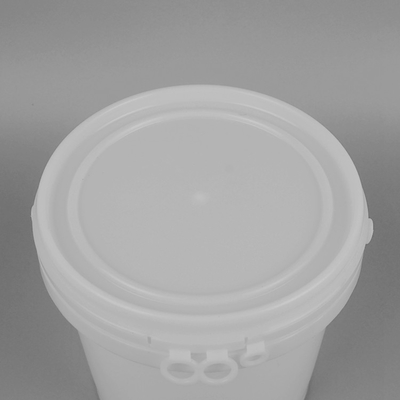 Food Industry Plastic 33oz 1L Paint Pail With Lid , Empty Ice Cream Bucket