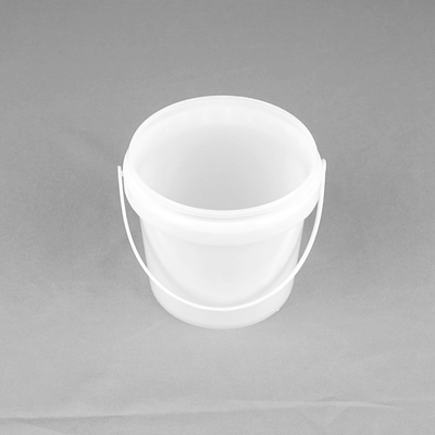 Ice Cream 1000ml Plastic Food Packaging Bucket With Lid And Handle