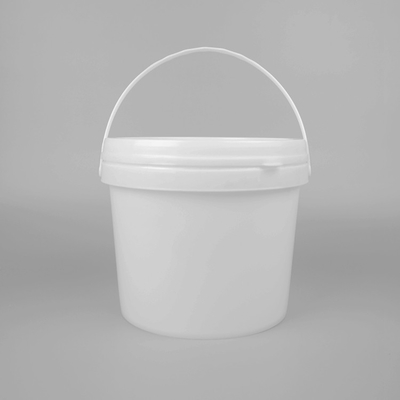 Food Grade PP Plastic Ice Cream Pails 1 Gallon 4L For Candy