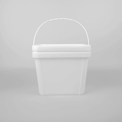 1 Gallon 3.5L Rectangular Square Plastic Bucket For Chemicals