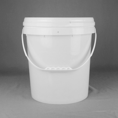 FDA Standard 18L Round Plastic Bucket Round Plastic Storage Containers