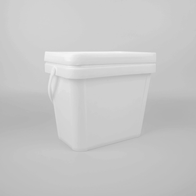 Guaranteed Square Black Plastic Buckets Food Grade 6L