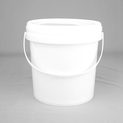 Food Safe 1L 33oz Small Black Plastic Buckets For Ice Cream