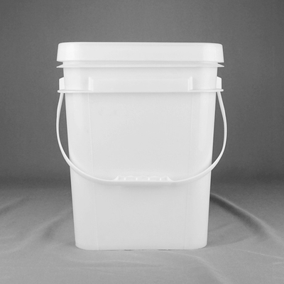 18 Liter Large Square Bucket Customized Color For Paint Industry
