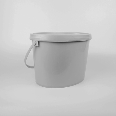 5kg Special Shaped Paint Plastic Bucket With Lid And Handle