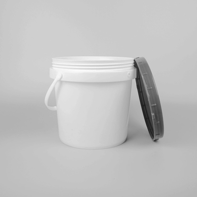 8L 25cm Height Plastic Toy Buckets With Screw Lid Custom Color