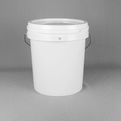 Screen Printing White Plastic Buckets 5 Gallon With Lid