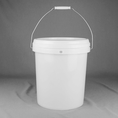 18L Customized Color Plastic Paint Bucket For Chemical Powder