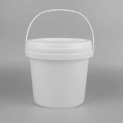 5L PP Polypropylene Small Chemical Bucket Round With Handles