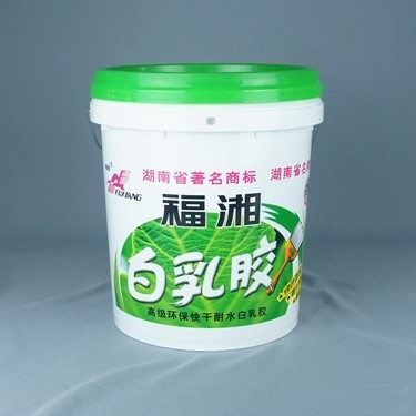 15L Adhesive Paint Plastic Packaging Bucket With Lid And Handle Customized