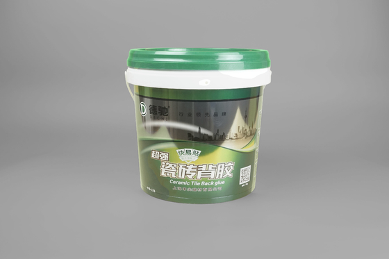Clear PP Plastic Round Plastic Buckets With Lids