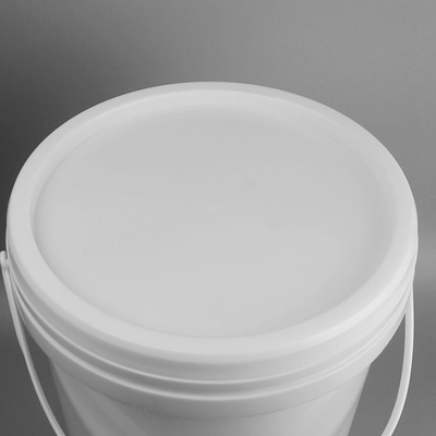 White Round Empty 20 Litre Plastic Paint Bucket For Paint