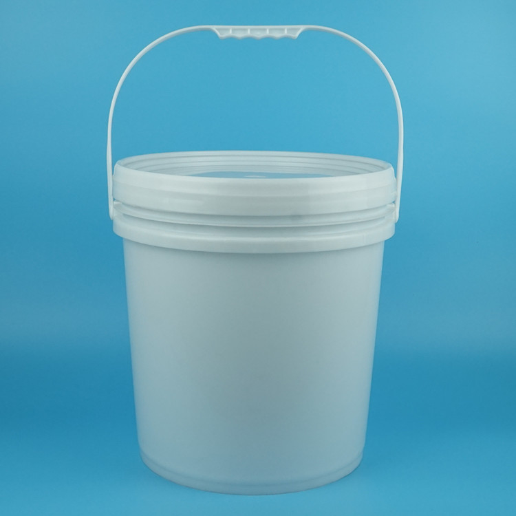 Lid And Handle Round Plastic Bucket 16.5 Liter For Latex Paint