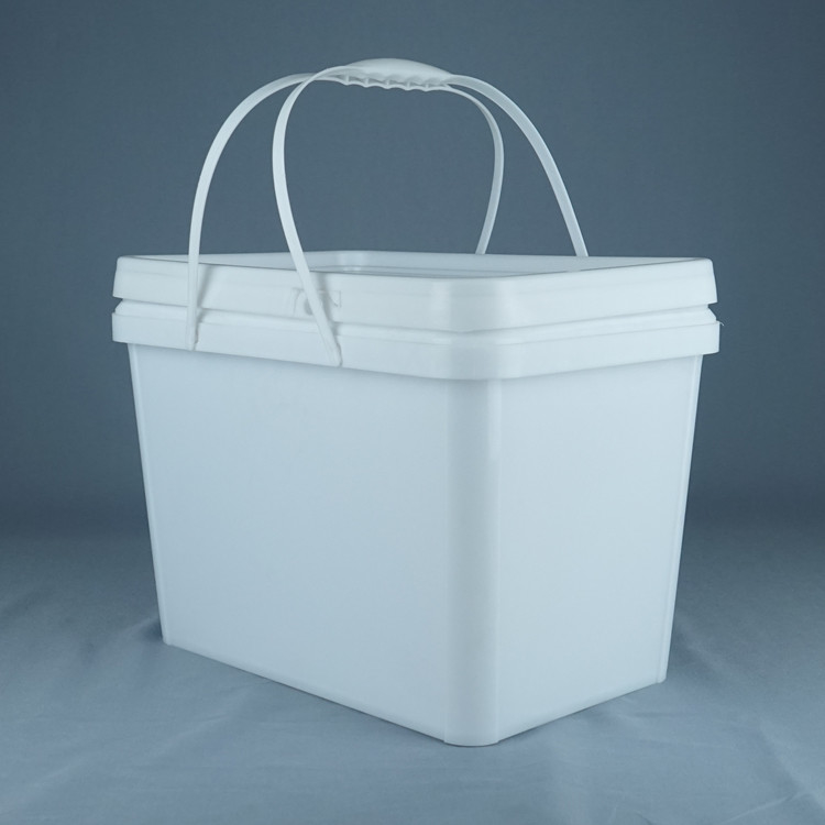 20kg Square Plastic Bucket Customized For Anti Stone Paint