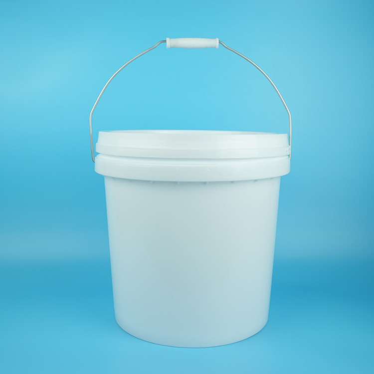 Rounded Molded Plastic Bucket with Seal Lid Various Capacity and Packaging Options