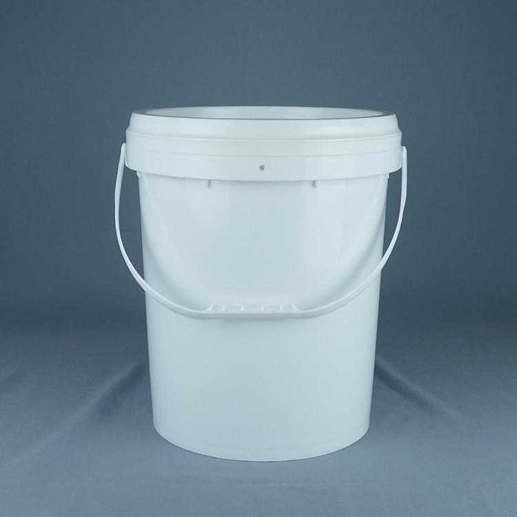 Industrial 5 Gallon PP Plastic Buckets With Snap On Lid