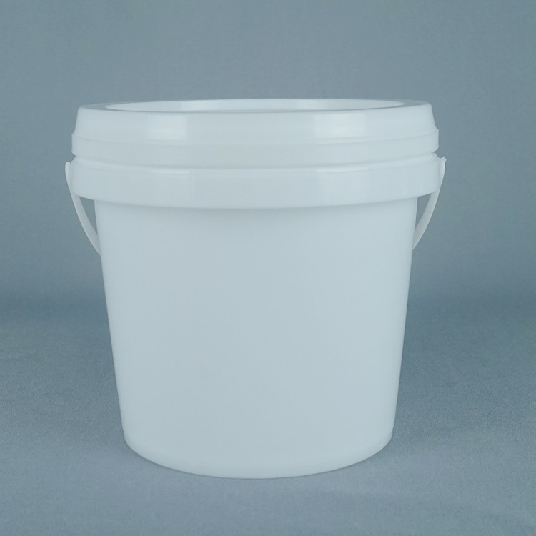 5L Food Grade Round Plastic Container Leakproof With Lid And Handle