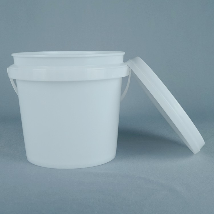 5L Food Grade Round Plastic Container Leakproof With Lid And Handle