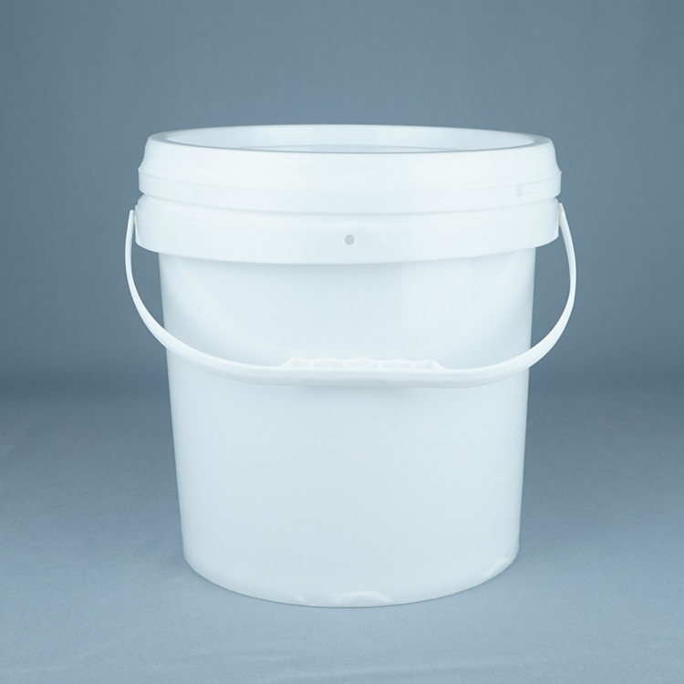 PP Material 10 Liters Square Plastic Pail With Handle
