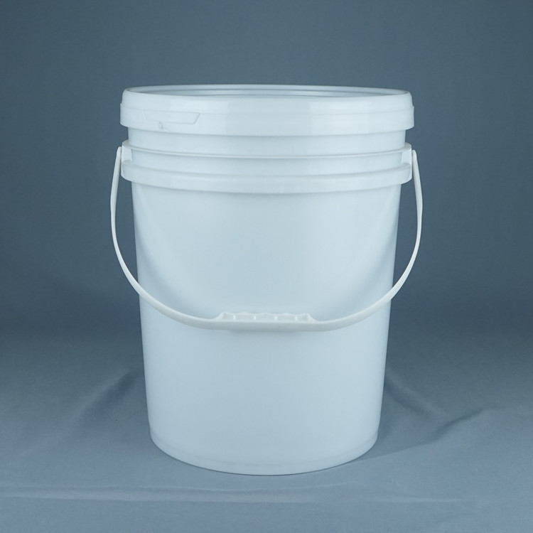 18kg Round Plastic Drum Recyclable Lightweight For Latex Paint