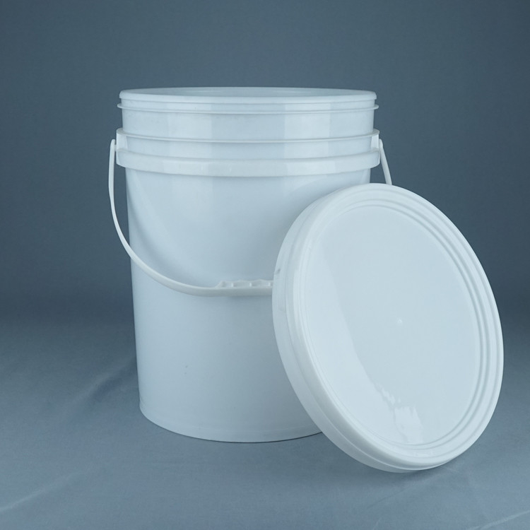 MOQ 1000sets Plastic Food Bucket IML / Thermal Transfer / Screen Printing CAS/FDA/SGS
