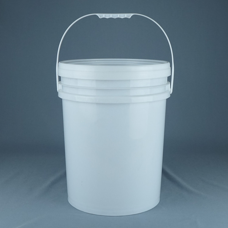 5 Gallon Snap On Plastic Buckets 2.2 Lbs PP Material
