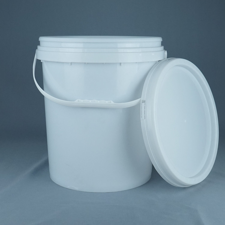 Round Chemical Buckets with Various Capacities and Secure Lids for Chemical Storage