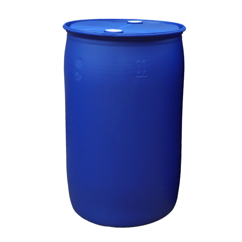 Liquid Transport Transparent Plastic Barrel Drum 200L With Galvanized Steel Cage