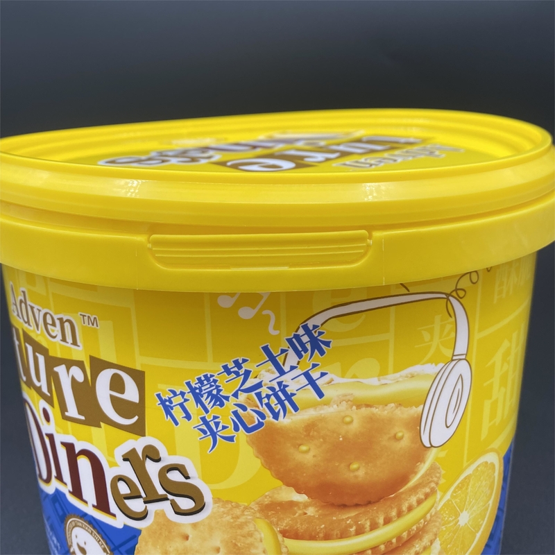 ISO 9001 Certification Plastic Circular Bucket Capacity Depand On Size