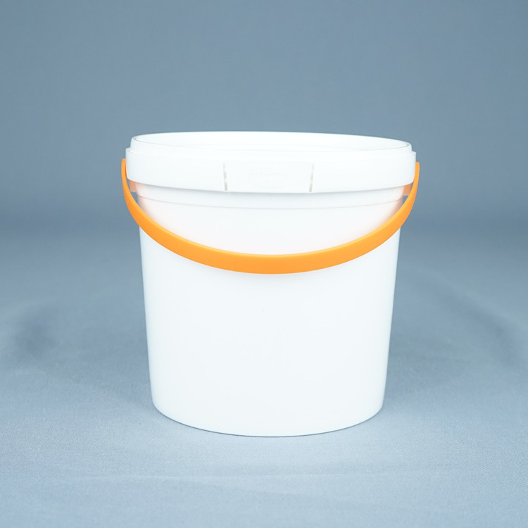 Ice Cream Food Grade 1kg Plastic Bucket With Lid And Handle