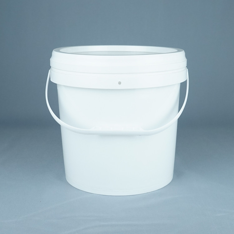 Custom Precision Printing Food Storage Plastic Bucket With IML Thermal Transfer / Screen Printing