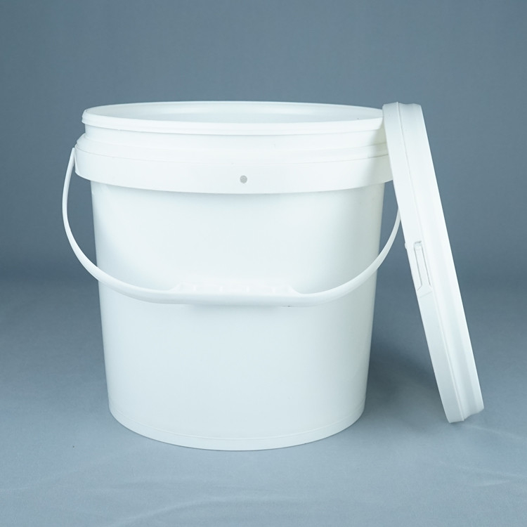 Custom Precision Printing Food Storage Plastic Bucket With IML Thermal Transfer / Screen Printing