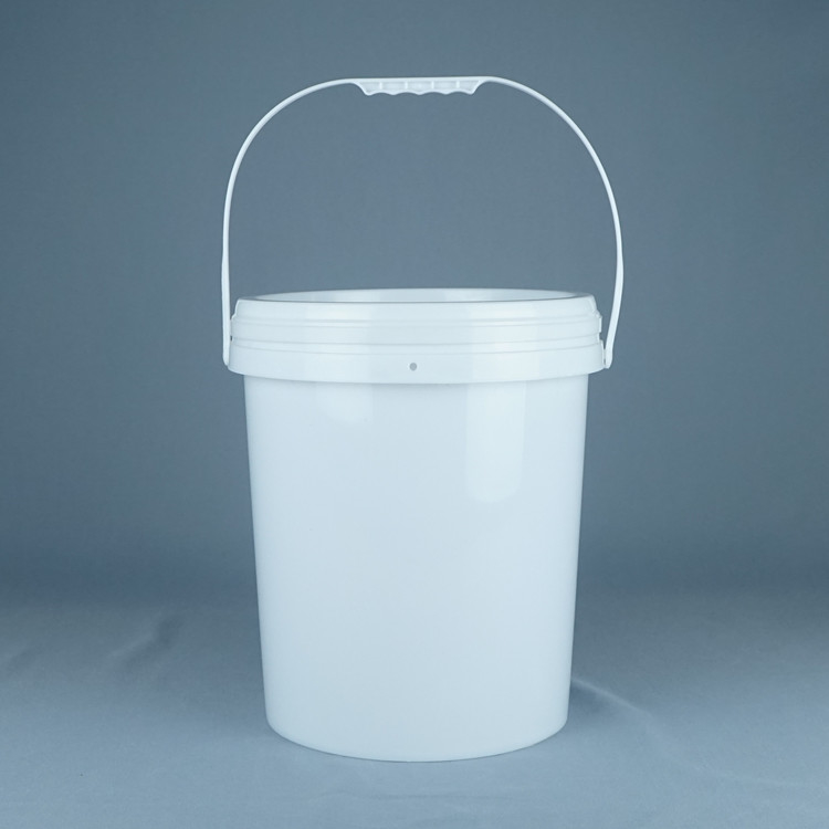 Customized 15 Liter Paint Plastic Bucket With Lid And Handle