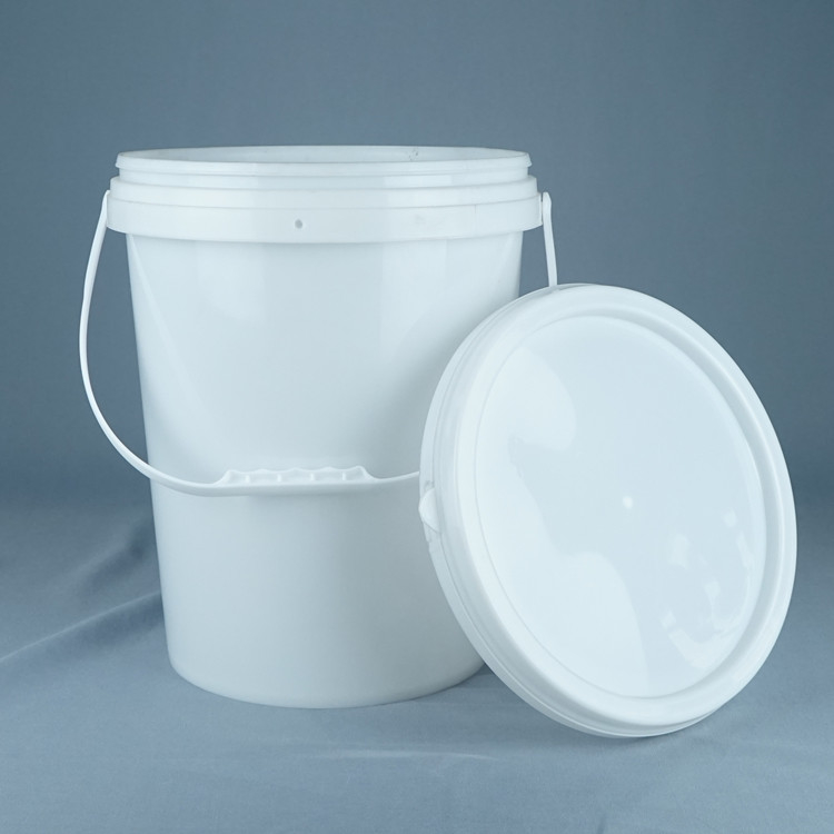 16 Liter Round Packaging Container With Lid And Handle