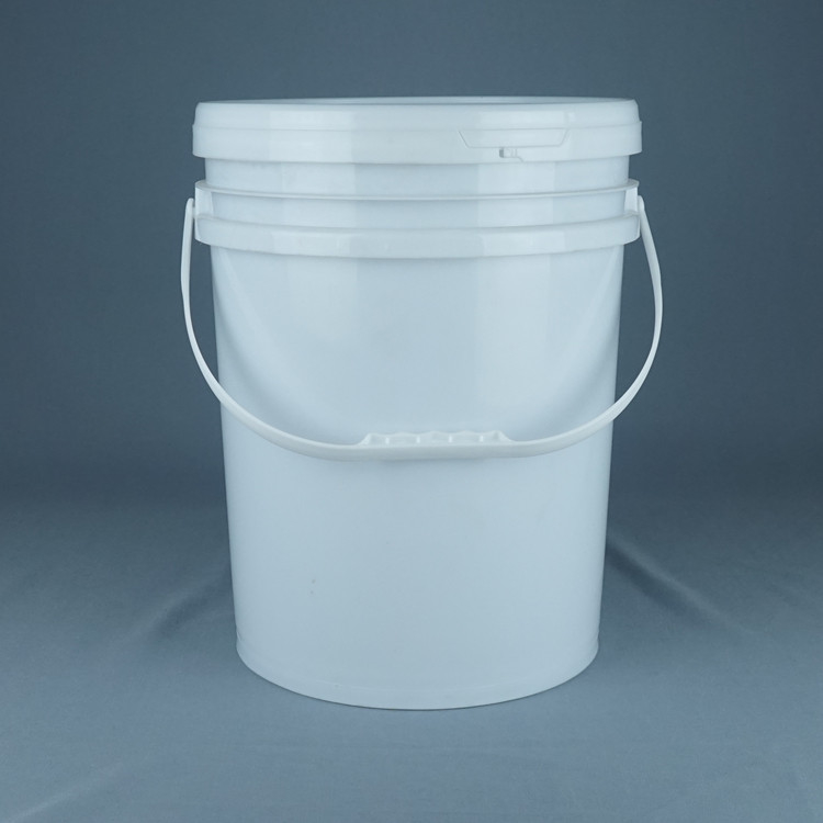 Custom Color 5 Gallon Plastic Buckets With Snap On Lid And Handle For Industrial Use